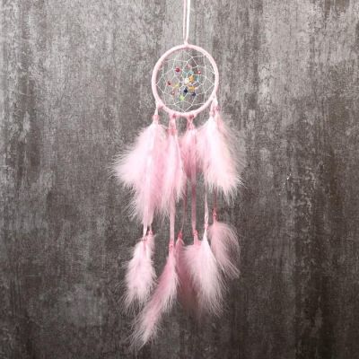 Ловец снов "Паутинка с жемчужинами" d=11 см МИКС 40 см