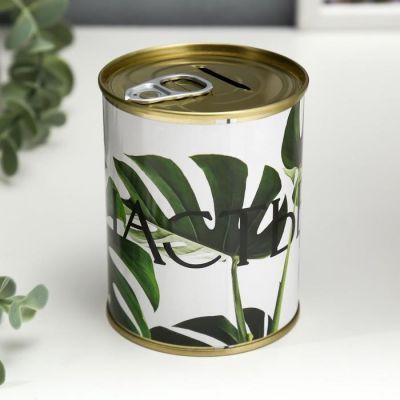 Копилка-банка металл "Счастье"