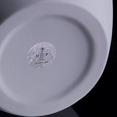 Ваза интерьерная "Цветы", серая