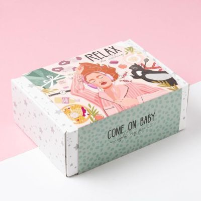 Набор подарочный "Time to relax" плед и акс