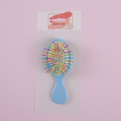 Расчёска массажная, 11 × 6 см, рисунок МИКС