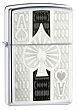 Zippo зажигалка 24 196 Zippo Ace High Polish Chrome