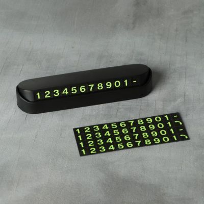 Набор аксессуаров для автомобиля «Настоящему мужчине», магнитный держатель и табличка для номера