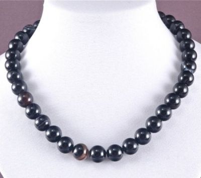 Бусы Агат "Классика № 12" арт. НАГ-1(12)-50-4