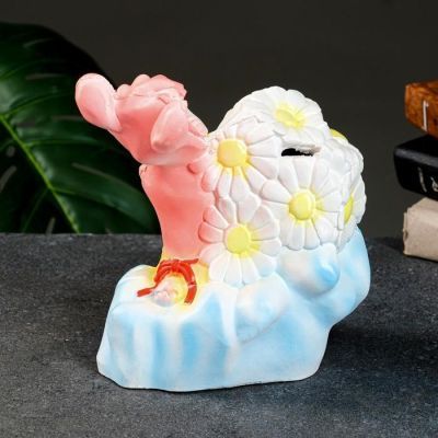 Копилка "Кролик на облаке" гипс 365