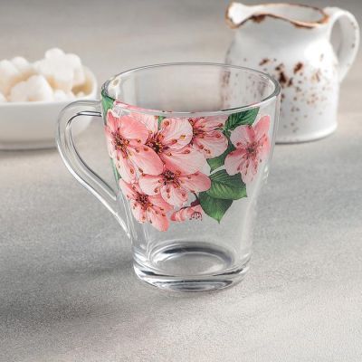 Кружка чайная «Живая природа. Сакура», 250 мл