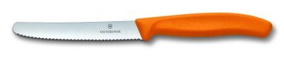 Нож для томатов и сосисок Victorinox SwissClassic, оранжевый (арт-6.7836.l119)