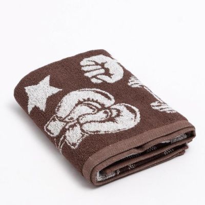 Полотенце махровое Этель "23 февраля" 50х90см, 100% хлопок, 420гр/м2