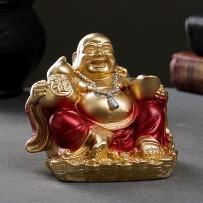 Копилка "Хотей сидя малый" 12х14х10см