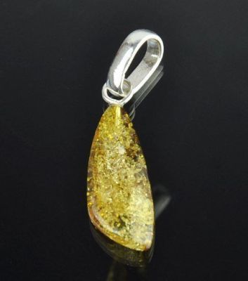 Кулон Янтарь "Золотой дождь" арт.ЯК-549