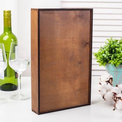 Копилка для пробок «Мой бокал наполовину полон», 31 х 19 см