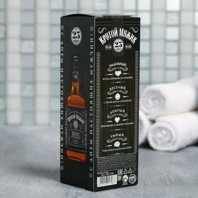 Гель для душа виски "Крутой мужик" 250 мл аромат виски