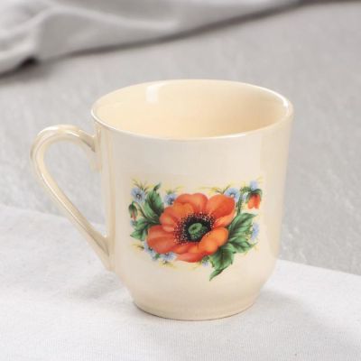 Кружка "Перламутр", деколь, керамика, 350 мл, микс