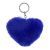 Брелок меховой "Сердечко"
