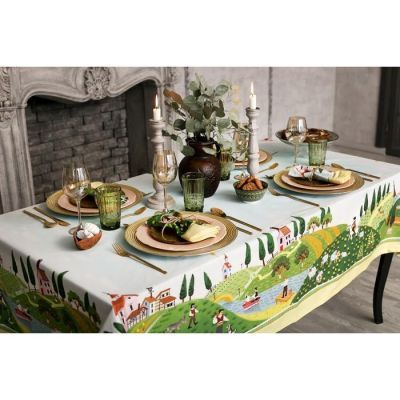 Скатерть "Этель" Тоскана 180х150 см, 100 % хл, саржа 190 гр/м2