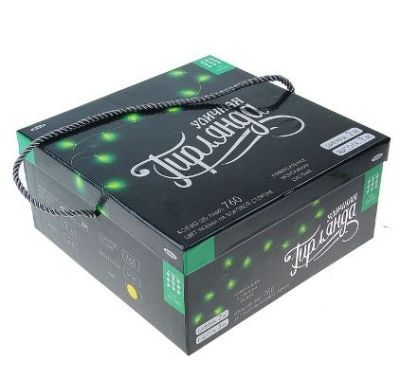 Гирлянда уличная УМС "Занавес" (Ш:2 м, В: 3 м, нить темная, желтый)