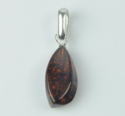 Кулон Янтарь "Золотой дождь" арт.ЯК-060