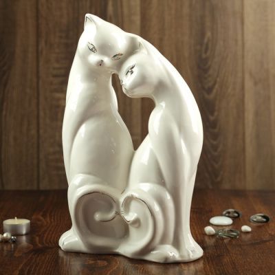 Копилка "Любовь", глазурь, белая, 31 см