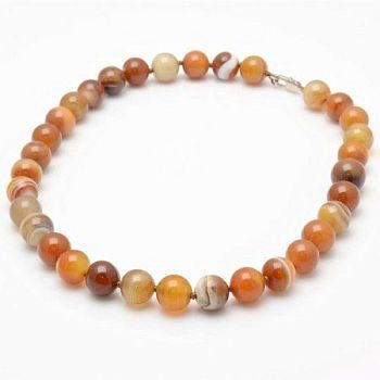 Бусы Агат "Классика № 12" арт.П3281