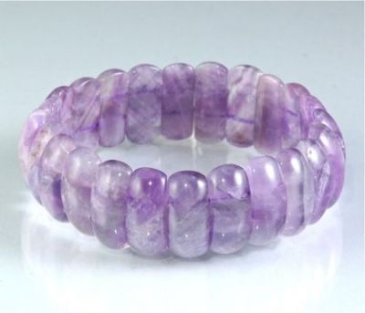 Браслет Аметист "Лилу" арт. бНАМ-3(18-8)-18-1