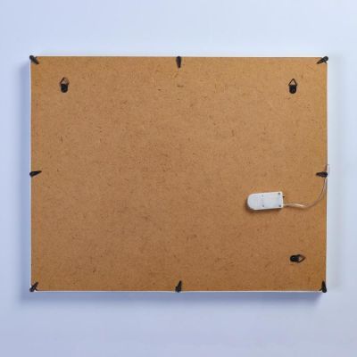 Доска для записей: подсветка, фоторамки, фломастер 2 CR2032 15х25 см