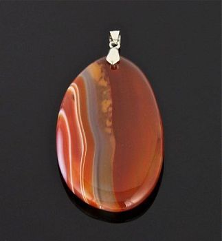 Подвеска Сердолик  "Камбоджа" арт. пНСР-1020