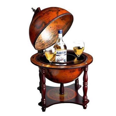 Глобус-бар универсальный №68, диаметр 33 cм, высота 55 см