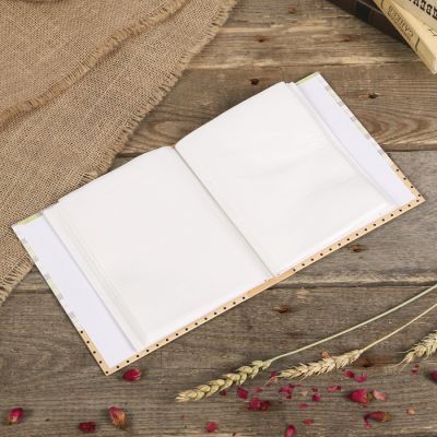 Фотоальбом на 40 фото 10х15 см "Зверинец" объёмный элемент, в коробке МИКС 17х14х5 см