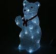 Фигура акрил. "Мишка борец" (15,5х20х33 см.)