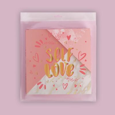 Подарочный набор «Ламушка», 3 предмета: зеркало, массажная расчёска, ежедневник