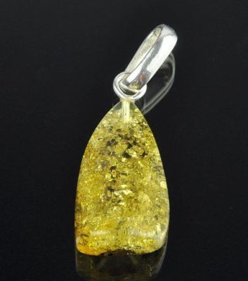 Кулон Янтарь "Золотой дождь" арт.ЯК-520