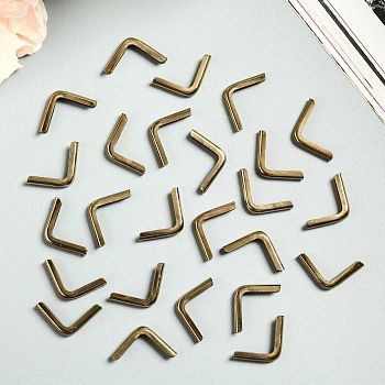 Защитный уголок для альбома металл золото 2,2х3х0,5 см