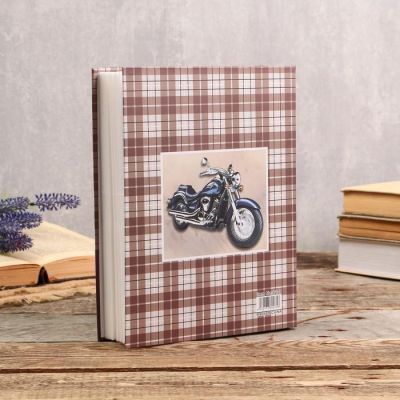 Фотоальбом на 200 фото 10х15 см "Мужской" в коробке, сереб.обводка МИКС 26,5х20,7х5,5 см