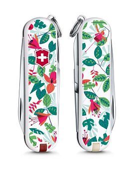 0.6223.L1601 Нож-брелок CLASSIC  LE2016 "Rainforest Walk" 7 функций, 58 мм.