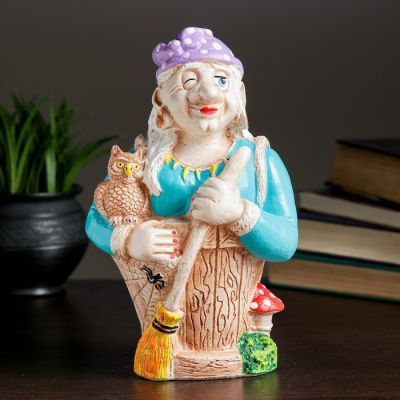 Копилка "Баба Яга" 27см МИКС