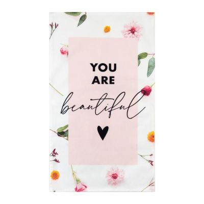 Набор полотенец кух. "Этель"  You are beautiful  35х60 см-2шт, 100% хл, саржа 190 г/м2