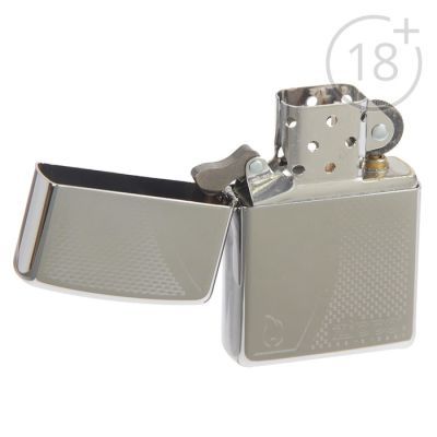 Зажигалка ZIPPO 250 Shadow Gradiant Classic с покрытием High Polish Chrome