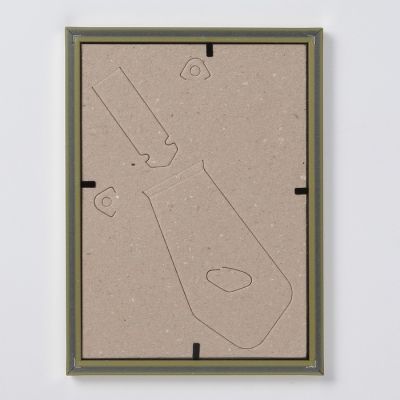 Фоторамка пластик 15х21 см золото