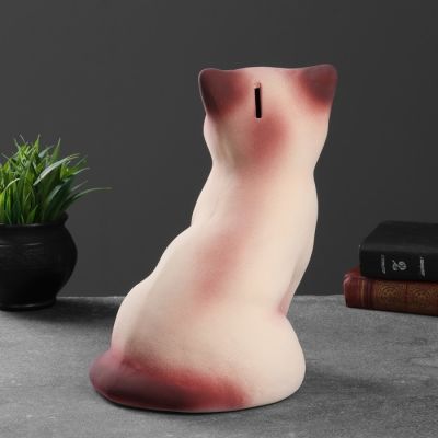 Копилка "Кот сиамский" 30см, МИКС