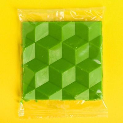 Цветная кондитерская плитка «Побед»: со вкусом яблока, 50 г