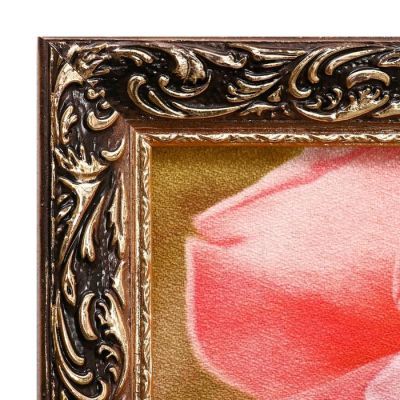 Гобеленовая картина "Букет роз" 45х85 см рамка микс