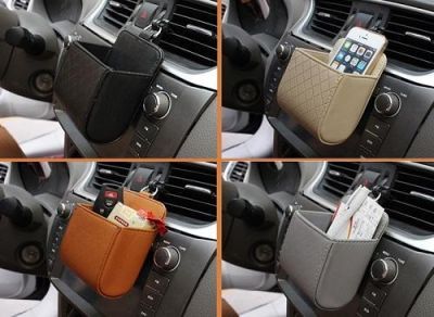 Сумка-держатель мелких вещей в салоне автомобиля (цвета в ассортименте)