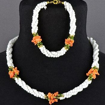 Комплект Коралл "Вивиана" арт.П3423