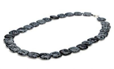 Бусы Обсидиан "Тет-а-тет" арт.НОБ-15(15)-52-3