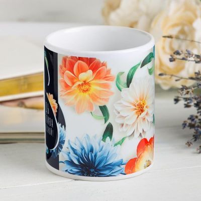 Кружка "Будь счастливой этой весной", с нанесением