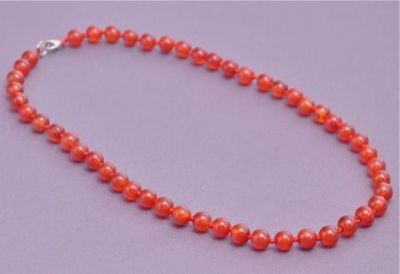 Бусы Сердолик "Классика №8" арт. НСР-1(8)-48-1у