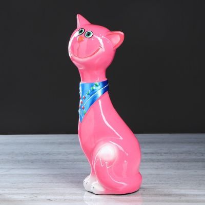 Копилка "Кот Филипп", покрытие лак, разноцветная, 33 см, микс