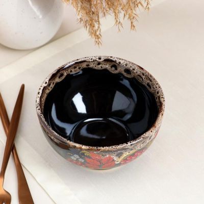 Пиала "Рябина", разноцветная, 0.6 л