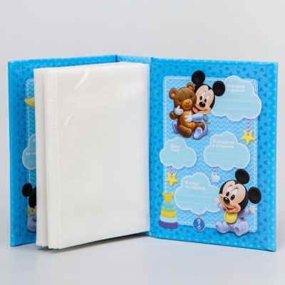 Фотоальбом на 100 фото "Наш сыночек", Микки Маус
