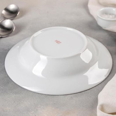 Тарелка глубокая «Маки красные», 500 мл, d=24 см